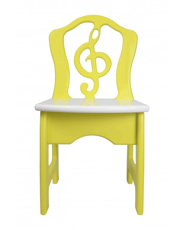 Варианты Стул Скрипичный ключ цветной 1, 2, 3 гр. роста для детей дошкольного возраста 