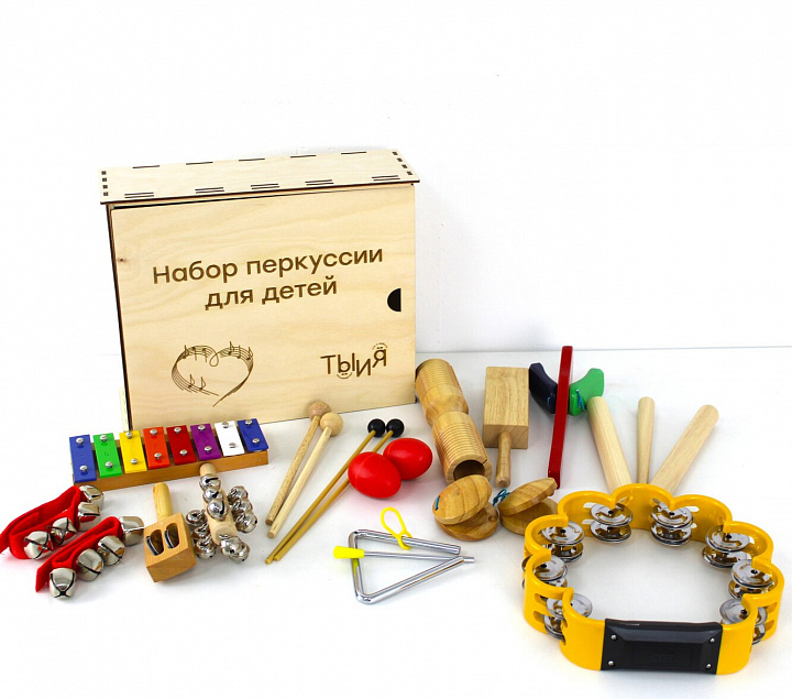 картинка Набор перкуссии для детей, БЗ-011, Ты и Я от магазина ДетсадЯр