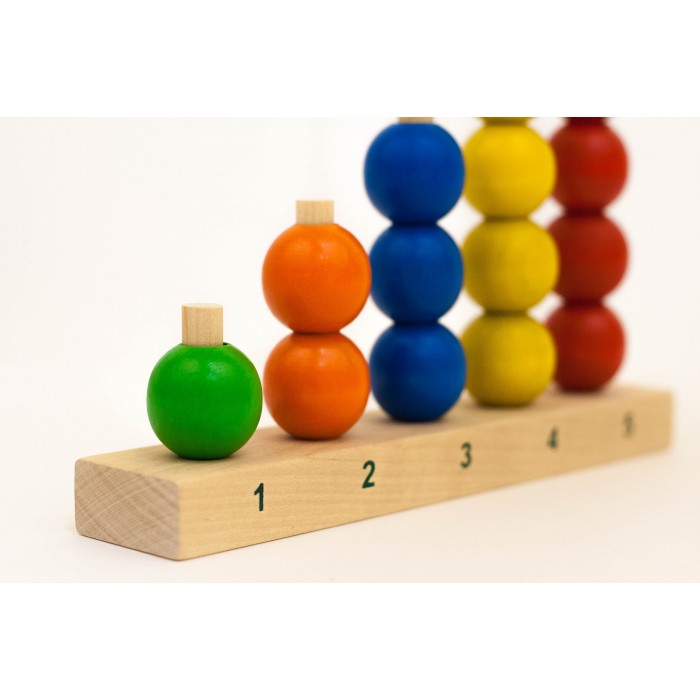 картинка Пирамидка "Радуга", ПИР-04, Краснокамская Игрушка от магазина ДетсадЯр