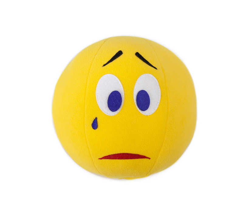 картинка Набор мячиков - мякишей Эмоции большой, диаметр 23 см. (8 шт.), МВ от магазина ДетсадЯр