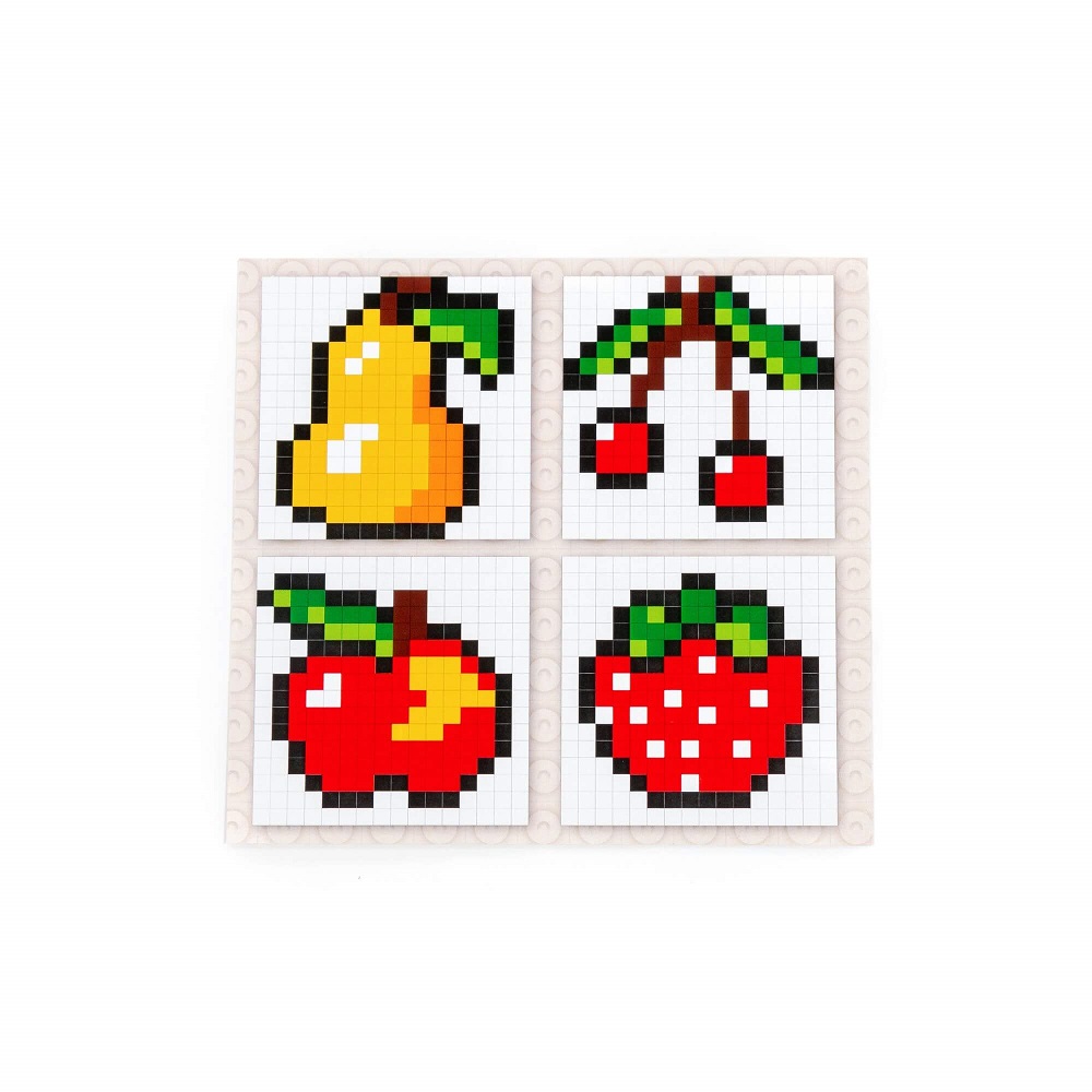 картинка Конструктор "Классик" "Мозаика №6 (фрукты-ягоды)" (350 элементов) (в пакете), 67514, Полесье от магазина ДетсадЯр