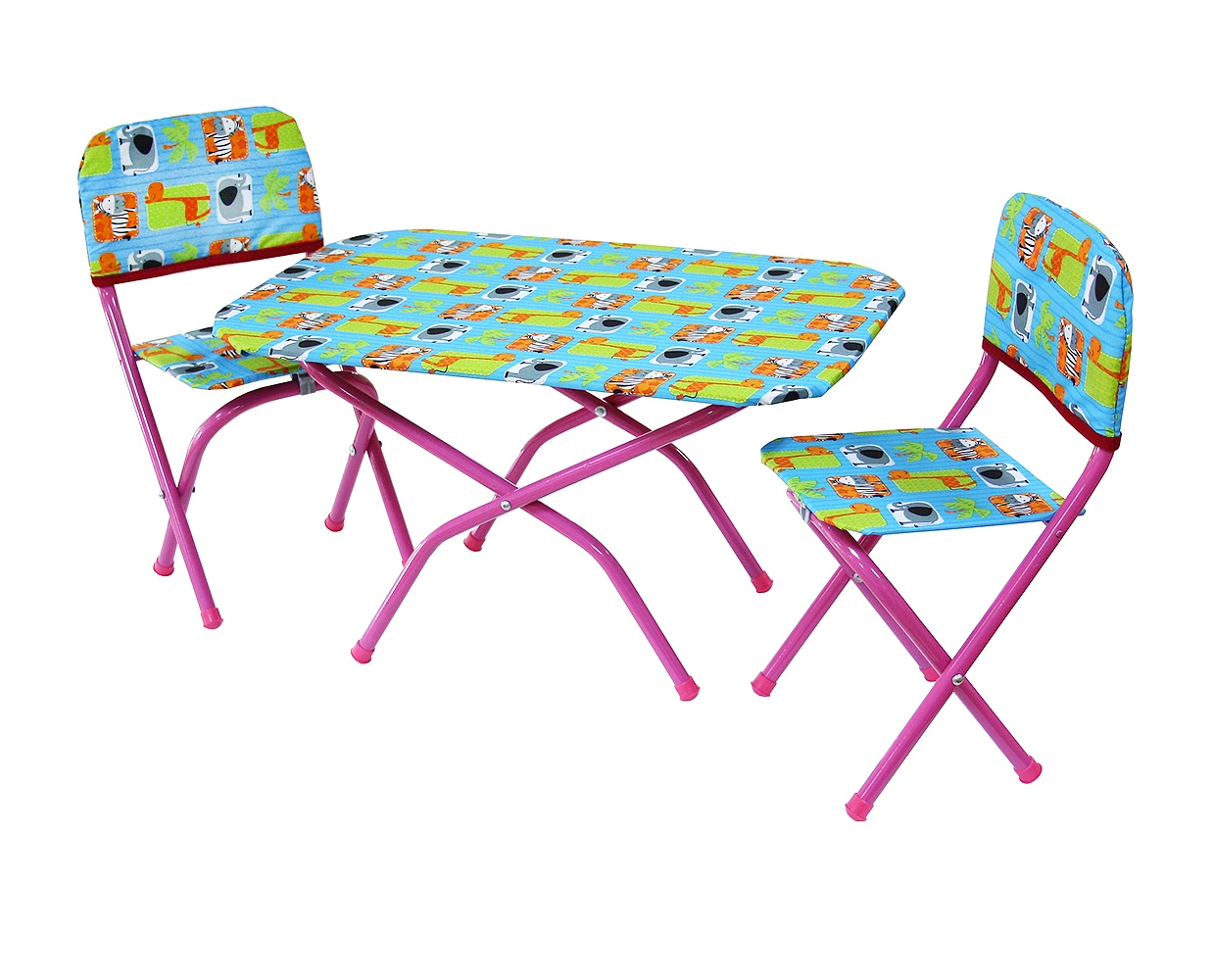 картинка Столик и два стула для кукол, размеры: 45*30*26 см. ИП Ясюкевич от магазина ДетсадЯр