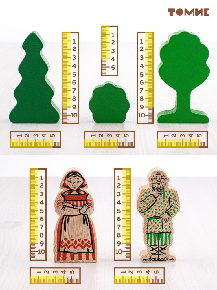 картинка Конструктор "Сказки - Курочка Ряба", 4534-1, Томик от магазина ДетсадЯр