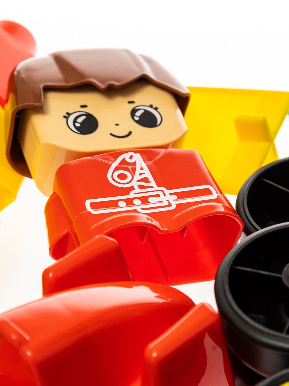 картинка Конструктор пластиковый Пит-стоп 30 деталей Baby Blocks, 03909, Десятое Королевство  от магазина ДетсадЯр
