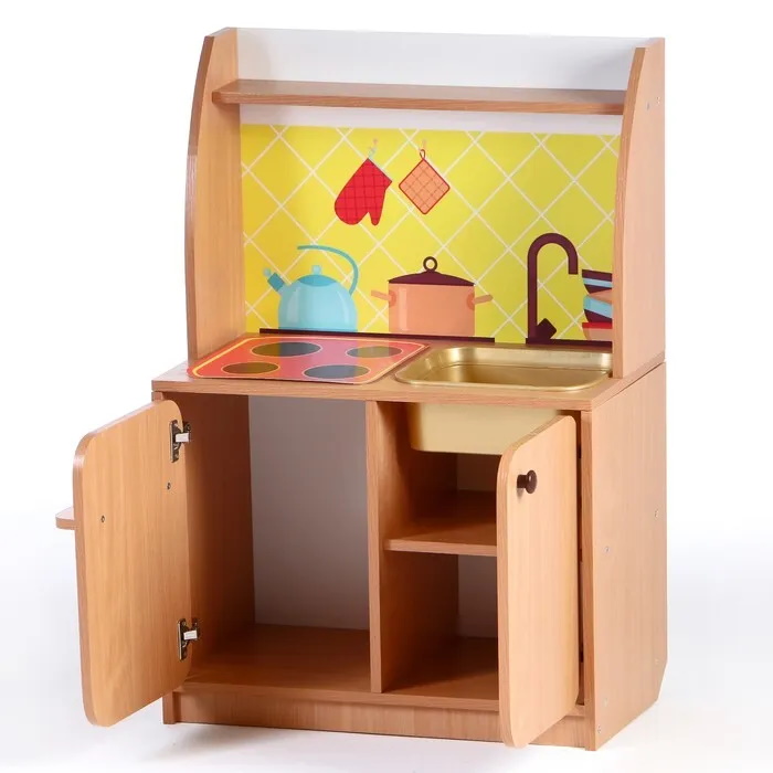картинка Кухня детская игровая Машенька 684*400*1000 мм., ФМ от магазина ДетсадЯр