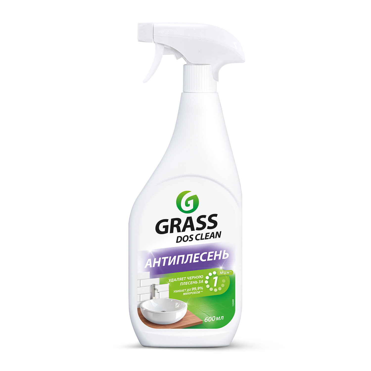 картинка Чистящее средство для удаления черной плесени 600 мл GRASS DOS-CLEAN АНТИПЛЕСЕНЬ, 125489 от магазина ДетсадЯр