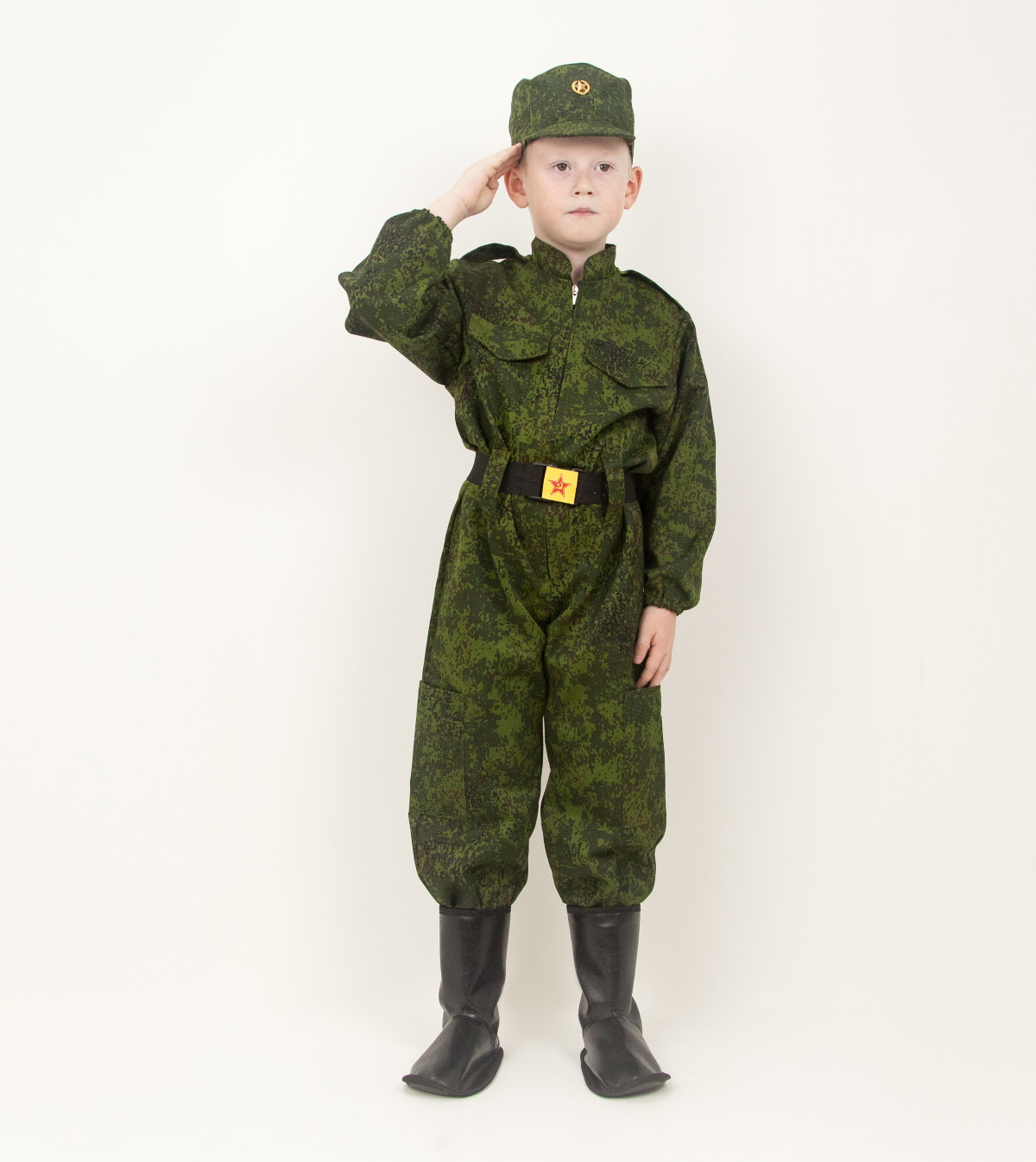 картинка Костюм  Военный детский (комбинезон + кепи + ремень), МВ от магазина ДетсадЯр