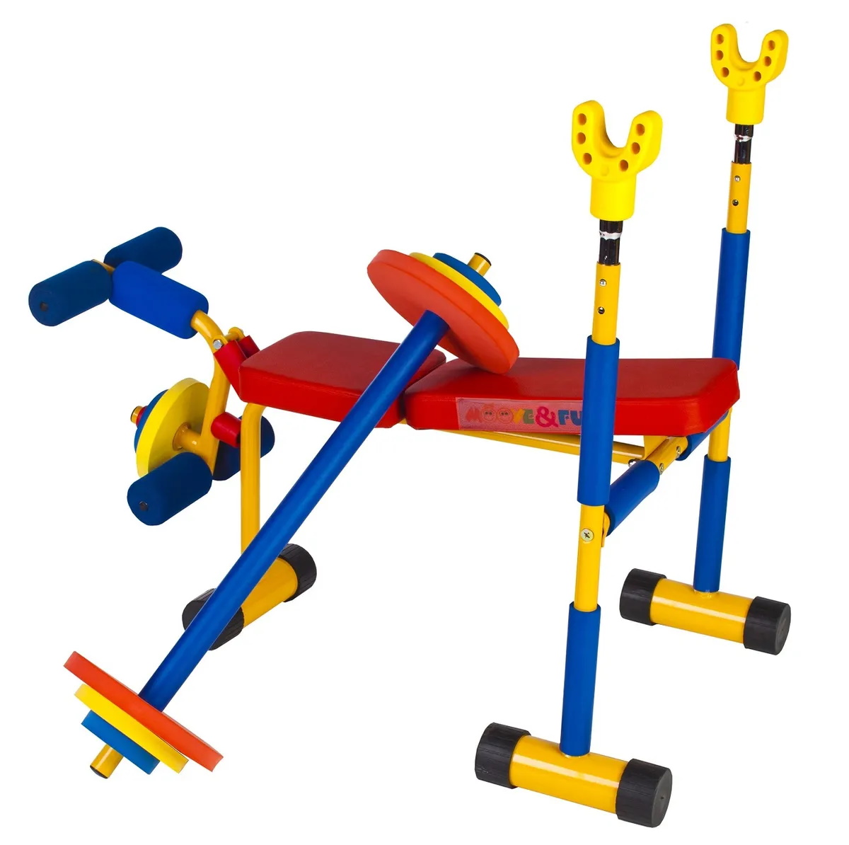 Тренажер детская скамья для жима со штангой, Moove&Fun, SH-06 