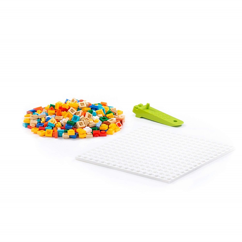 картинка Конструктор "Классик" "Мозаика №11 (домашние птицы)" (350 элементов) (в пакете), 73232, Полесье от магазина ДетсадЯр