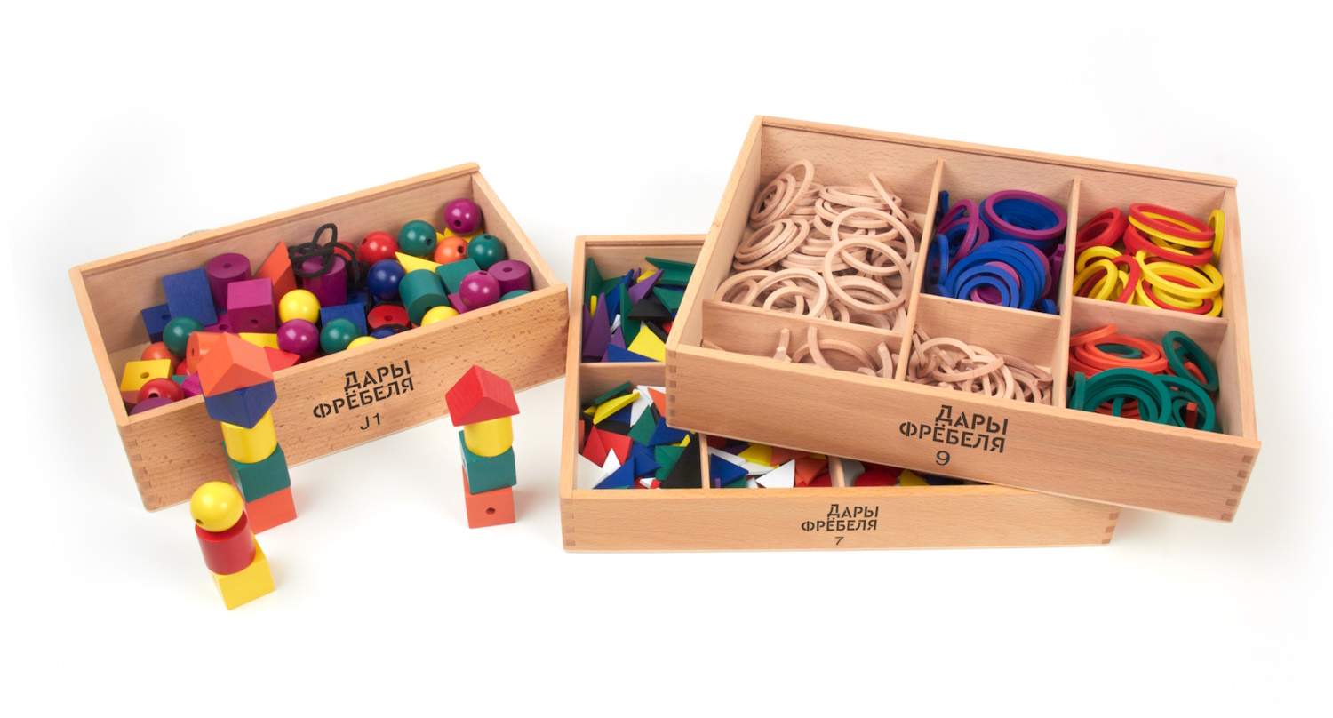 картинка Игровой набор «Дары Фребеля» (14 пособий), Приоритет от магазина ДетсадЯр