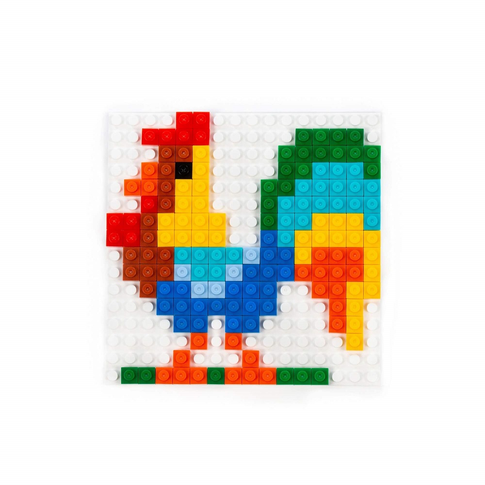 картинка Конструктор "Классик" "Мозаика №11 (домашние птицы)" (350 элементов) (в пакете), 73232, Полесье от магазина ДетсадЯр