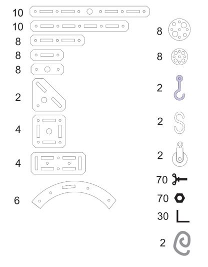 картинка Большой конструктор "Развитие", РН-015, Ты и Я от магазина ДетсадЯр