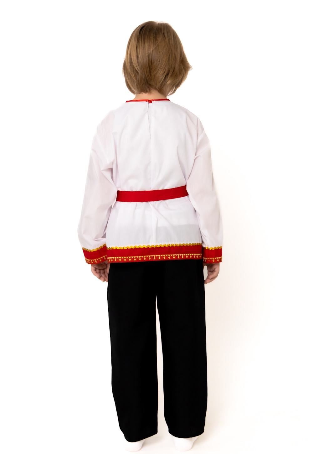 картинка Детский Мордовский народный костюм (мальчик), (штаны, рубаха, пояс) МВ от магазина ДетсадЯр