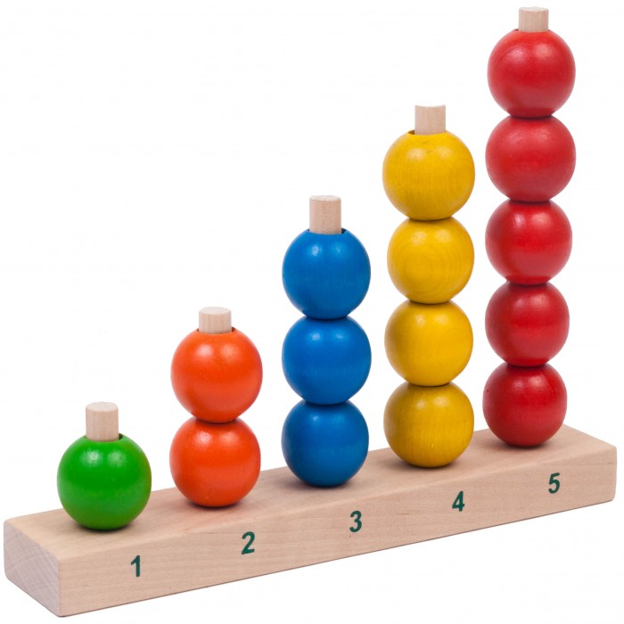 картинка Пирамидка "Радуга", ПИР-04, Краснокамская Игрушка от магазина ДетсадЯр