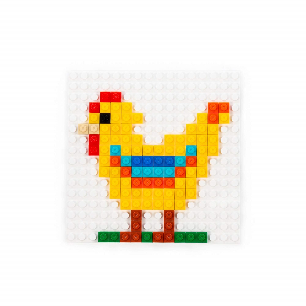 картинка Конструктор "Классик" "Мозаика №11 (домашние птицы)" (350 элементов) (в пакете), 73232, Полесье от магазина ДетсадЯр