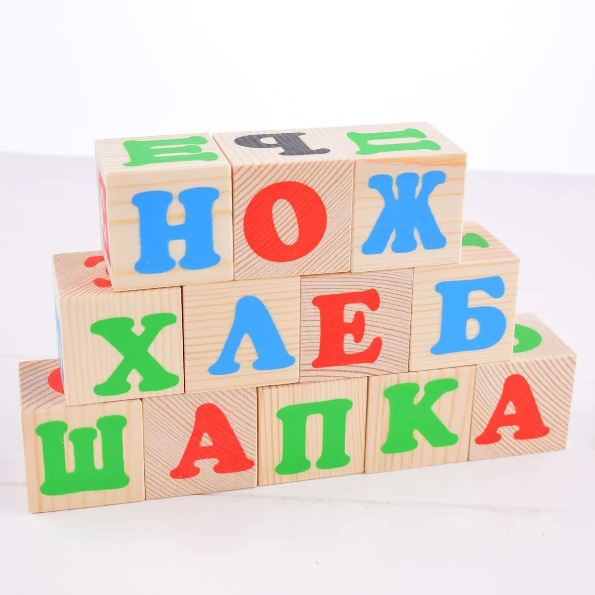 картинка Кубики Алфавит русский 12 штук, Томик, 1111-1 от магазина ДетсадЯр