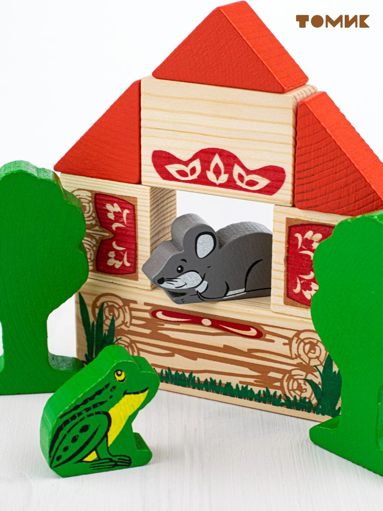 картинка Конструктор "Сказки - Теремок", 4534-3, Томик от магазина ДетсадЯр