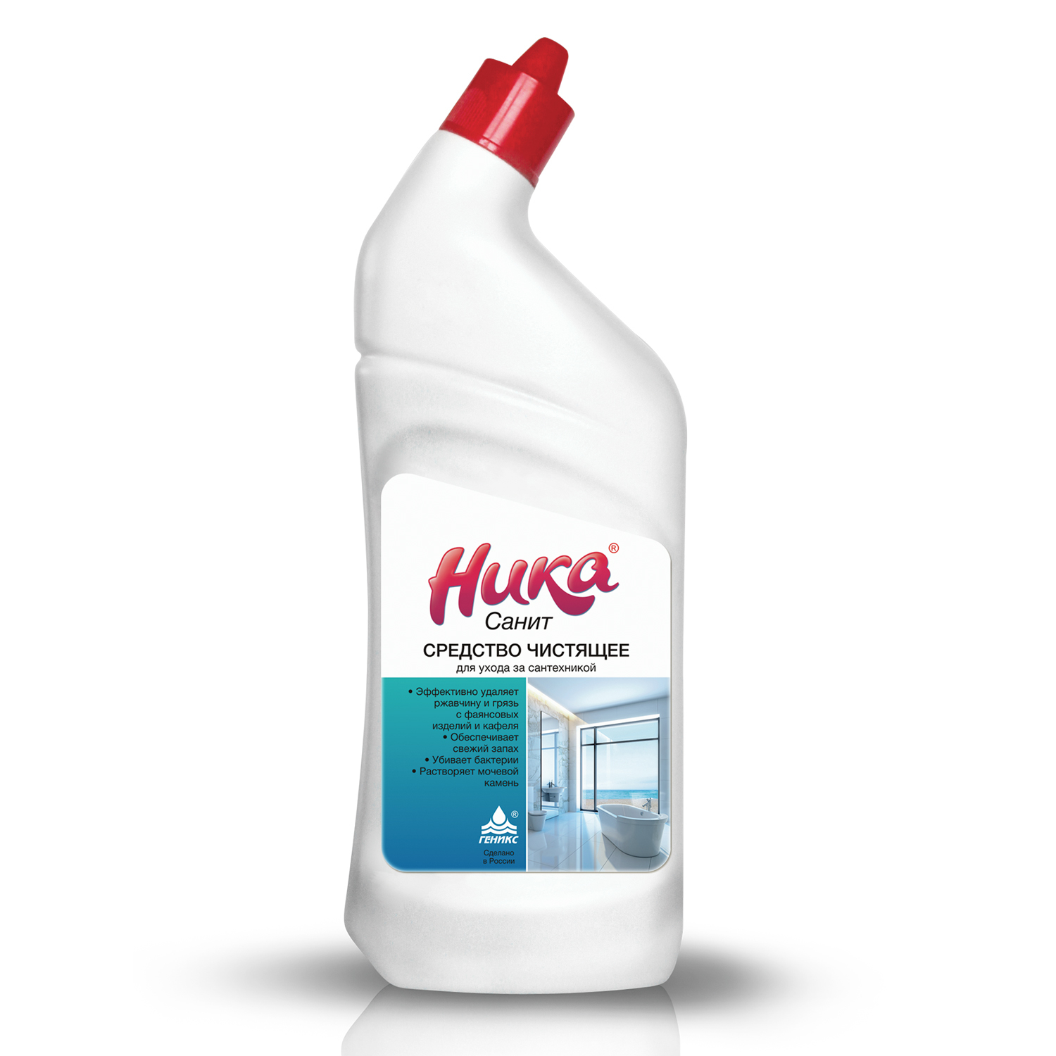 картинка Чистящее средство 700 г, НИКА "Санит", для сантехники, гель от магазина ДетсадЯр