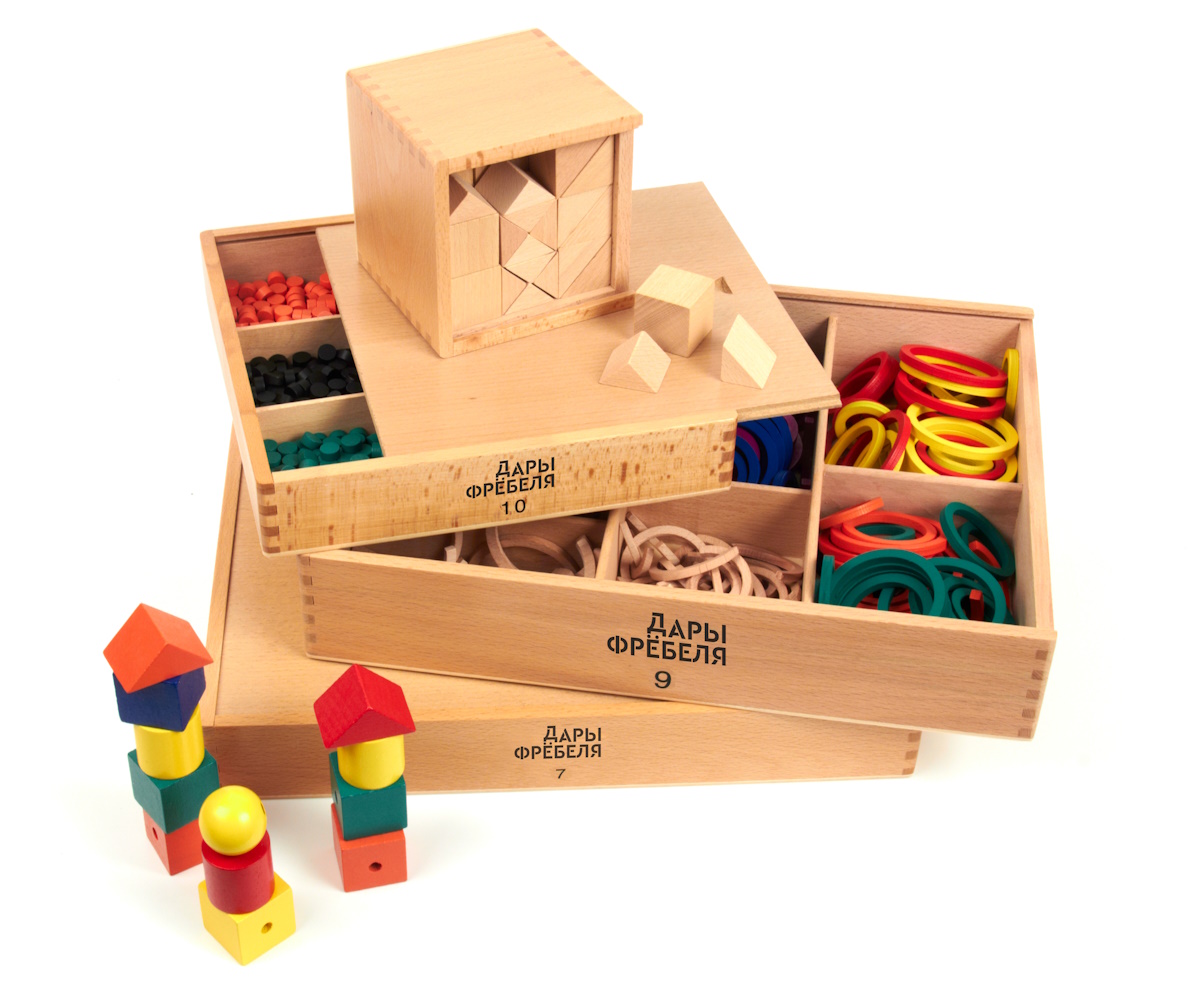 картинка Игровой набор «Дары Фребеля» (14 пособий), Приоритет от магазина ДетсадЯр