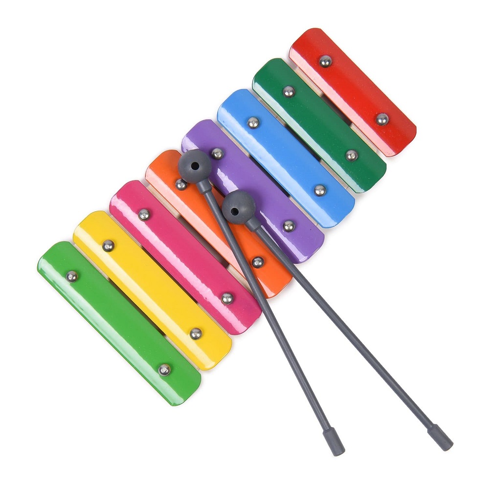 картинка Детский металлофон 8 нот, 02351, Десятое Королевство от магазина ДетсадЯр