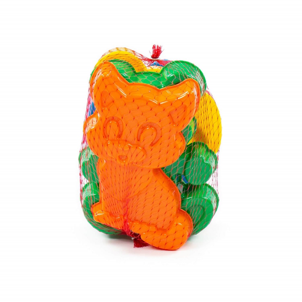 картинка Формочки (белочка + пёсик + котёнок + медведь), 7179, Полесье от магазина ДетсадЯр